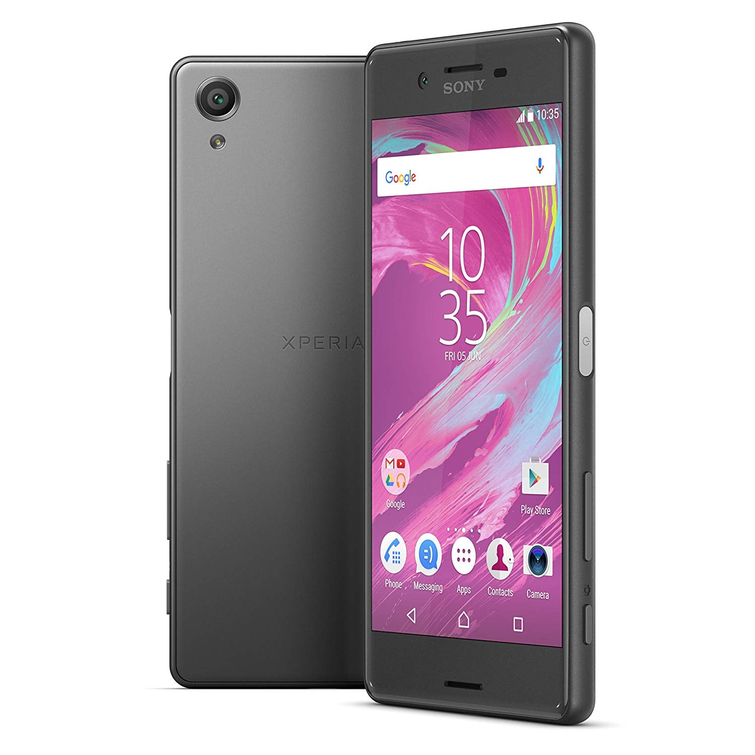 Sony Xperia X 32 Go (F5121) Blanc – Occasion Pour Pièces (écran Fissuré)